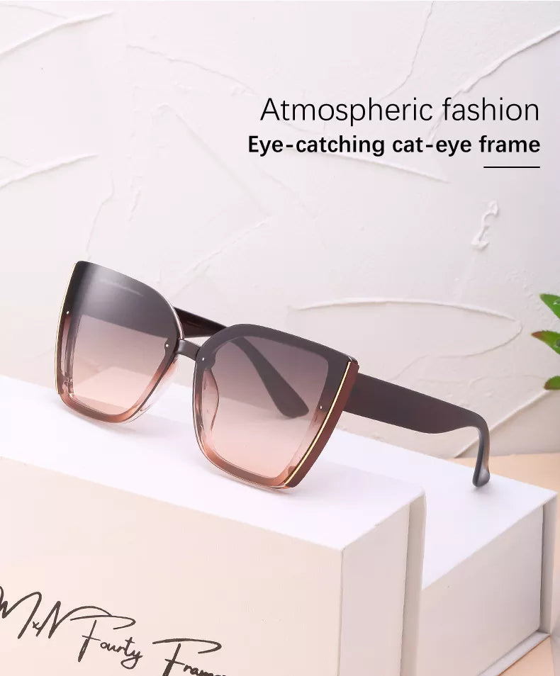 BillieShade - Trendy Vierkante Retro Zonnebril