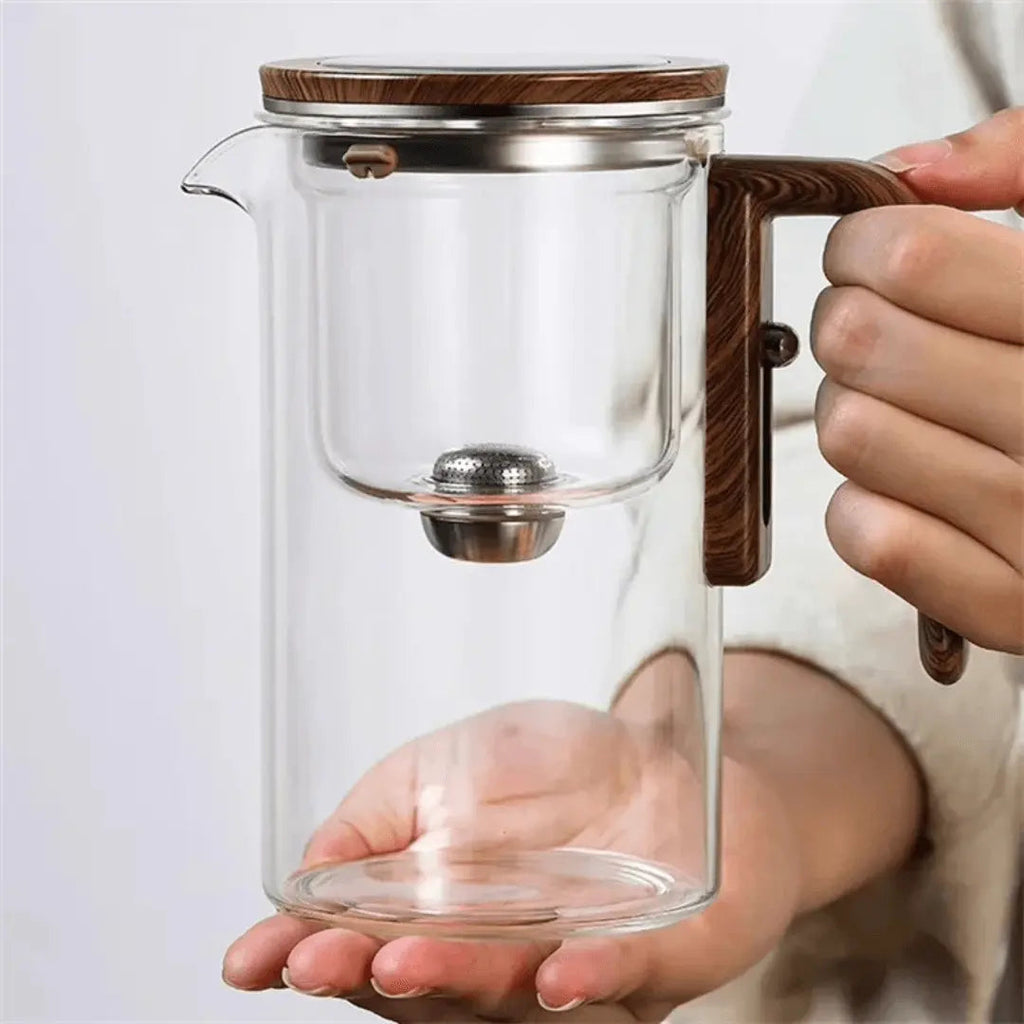 ClearBrew – Elegant Transparent Coffee & Tea Pot