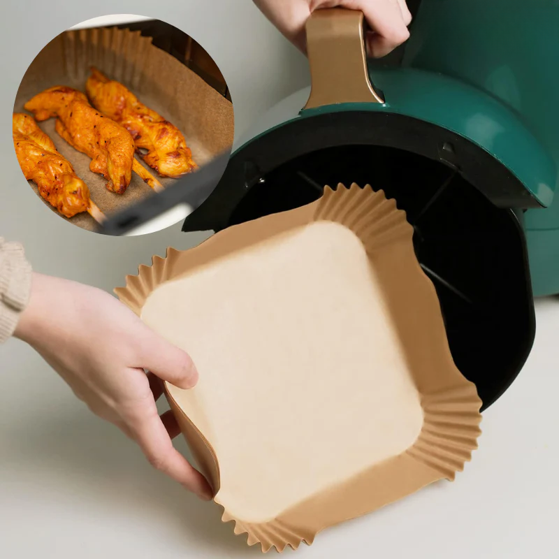 AirFryClean Paper - Innovative Non-Stick Baking Paper for Air Fryers