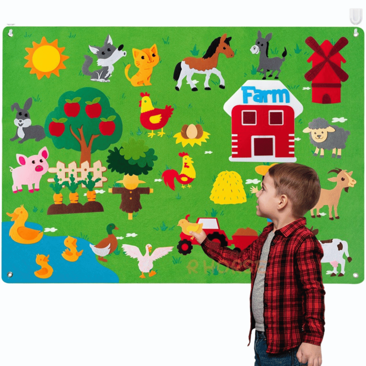 StoryCraft Felt Board – Creative Learning Board for Children