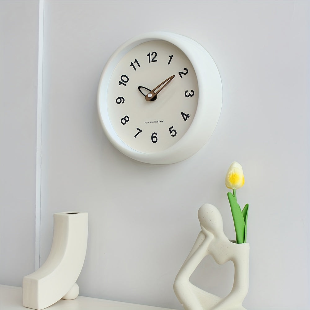 SilenceTime Clock – Elegant 10-Inch Wall Clock for Home
