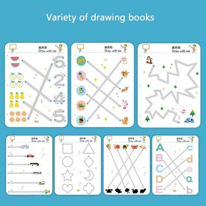 TraceMaster - Educational Writing Book for Children