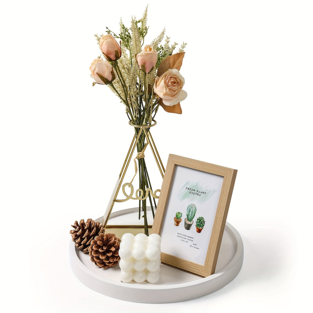 BohoChic - Elegant Wooden Decorative Bowl