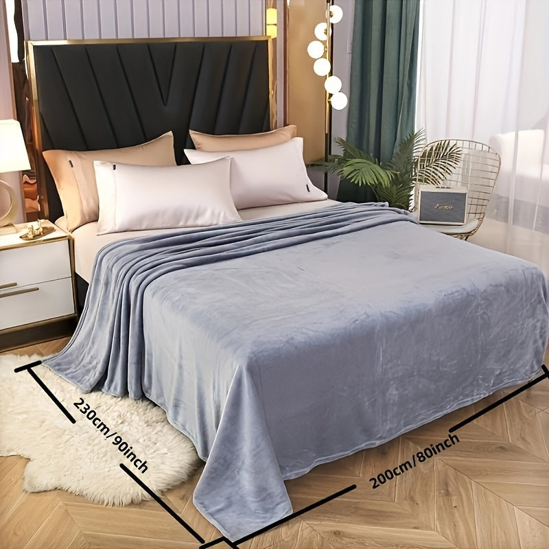 UltraSoft Fleece Blanket – Luxury Reversible for All Seasons