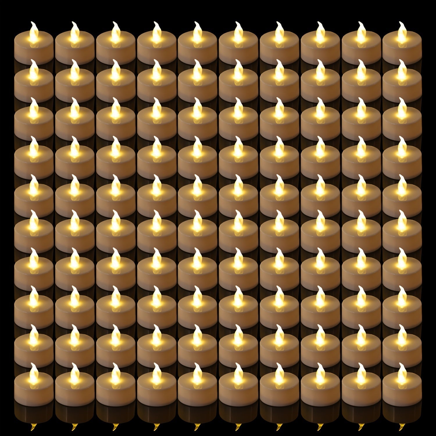 FlameFree LED Tea Lights – Atmospheric Lighting for Every Moment