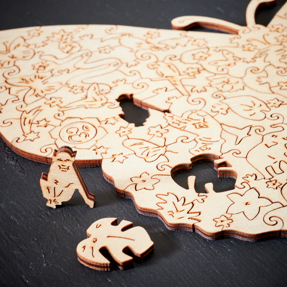 ColorCraft Puzzles – Premium Wooden Puzzles in Varieties