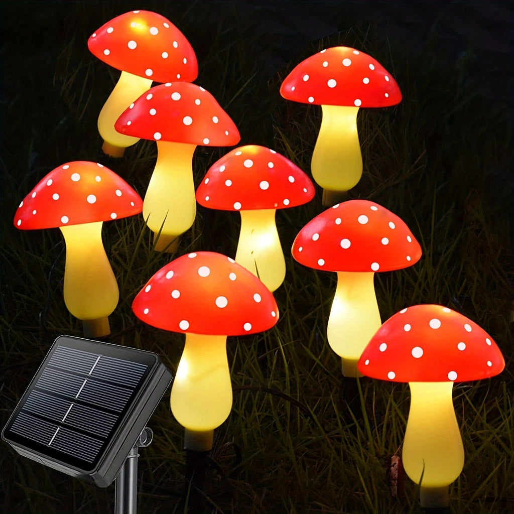 SolarGlow Lamp - Energy-Efficient Garden Lighting with 8 Modes