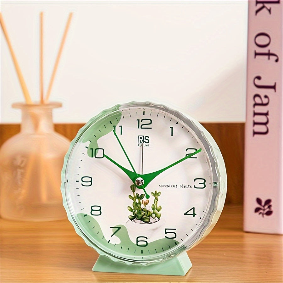 FloraTime Clock - Elegant Flower Grower with Alarm