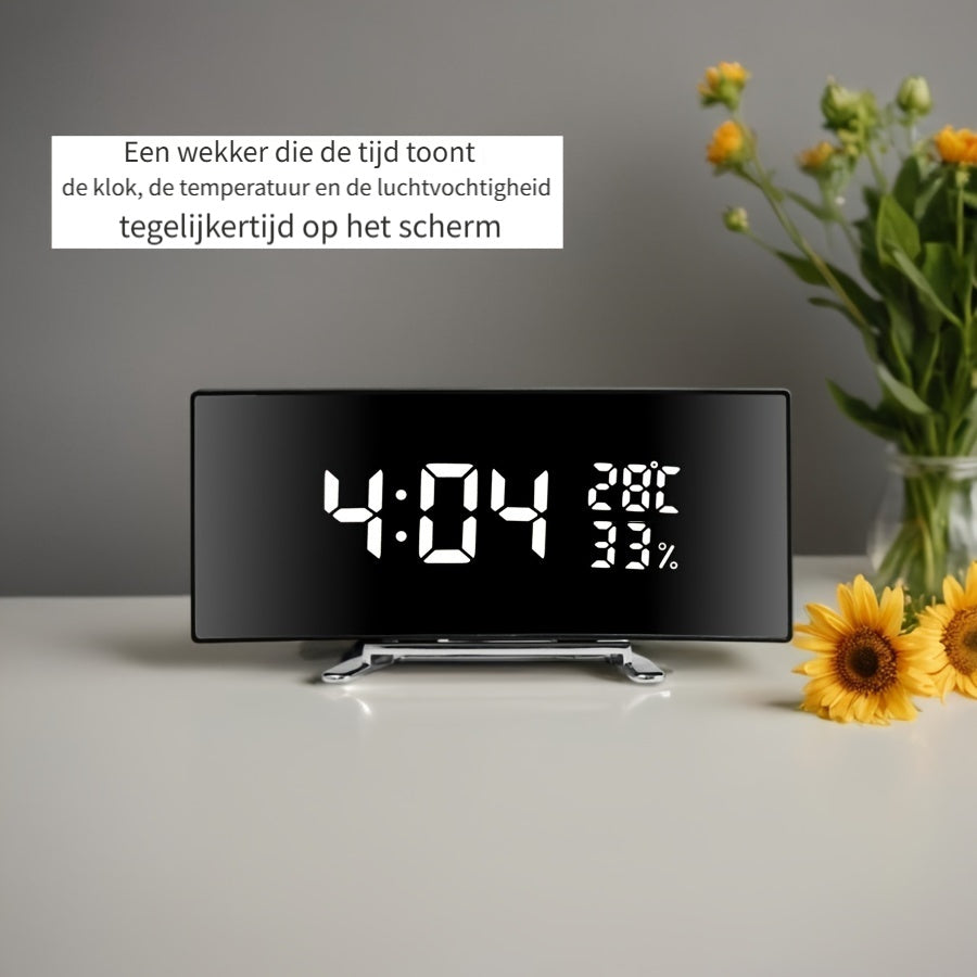 SmartClock - Smart LED Alarm Clock with USB Function
