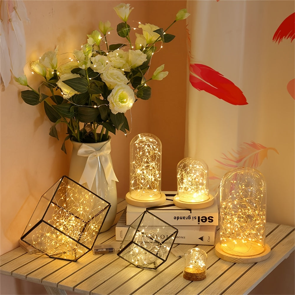 TwinkleWire - USB LED Lichtslinger in Koperdraad