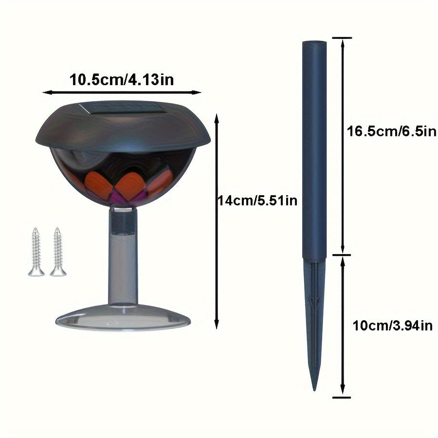 SolarBloom Light – Solar Table Lamp with Flower Glow