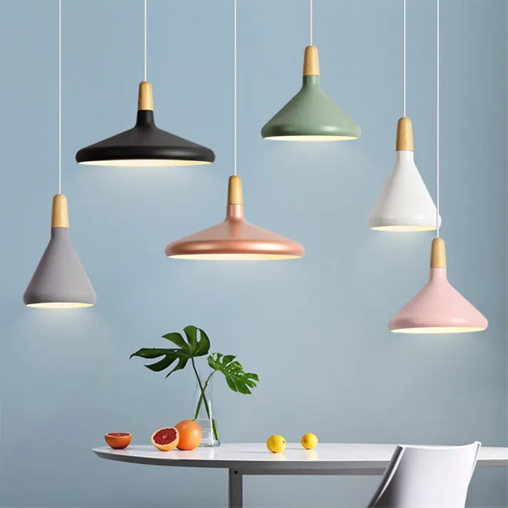 Chic Macaron Ceiling Lamp - Playful Elegance for Every Interior
