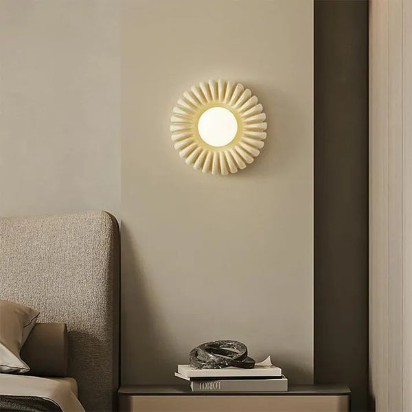 ArtisanGlow Wall Lamp - Elegant Resin Wall Lamp for Bedrooms