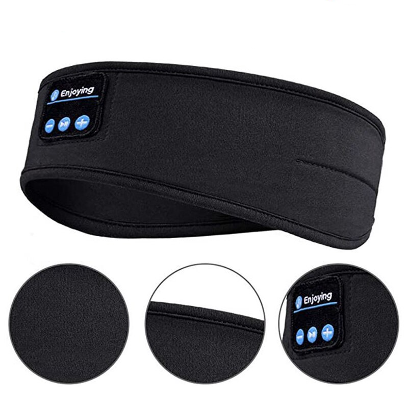 SnoozeMelody - Noise-Cancelling Bluetooth Sleep Mask for Peaceful Nights