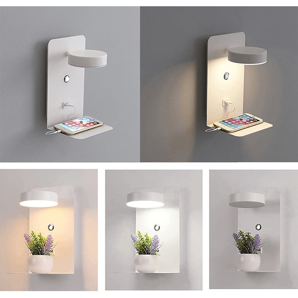 GlowUp Light Station – Modern Lamp and Charging Station