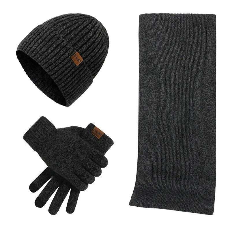ArcticStyle – Trendy Winter Set with Beanie and Gloves