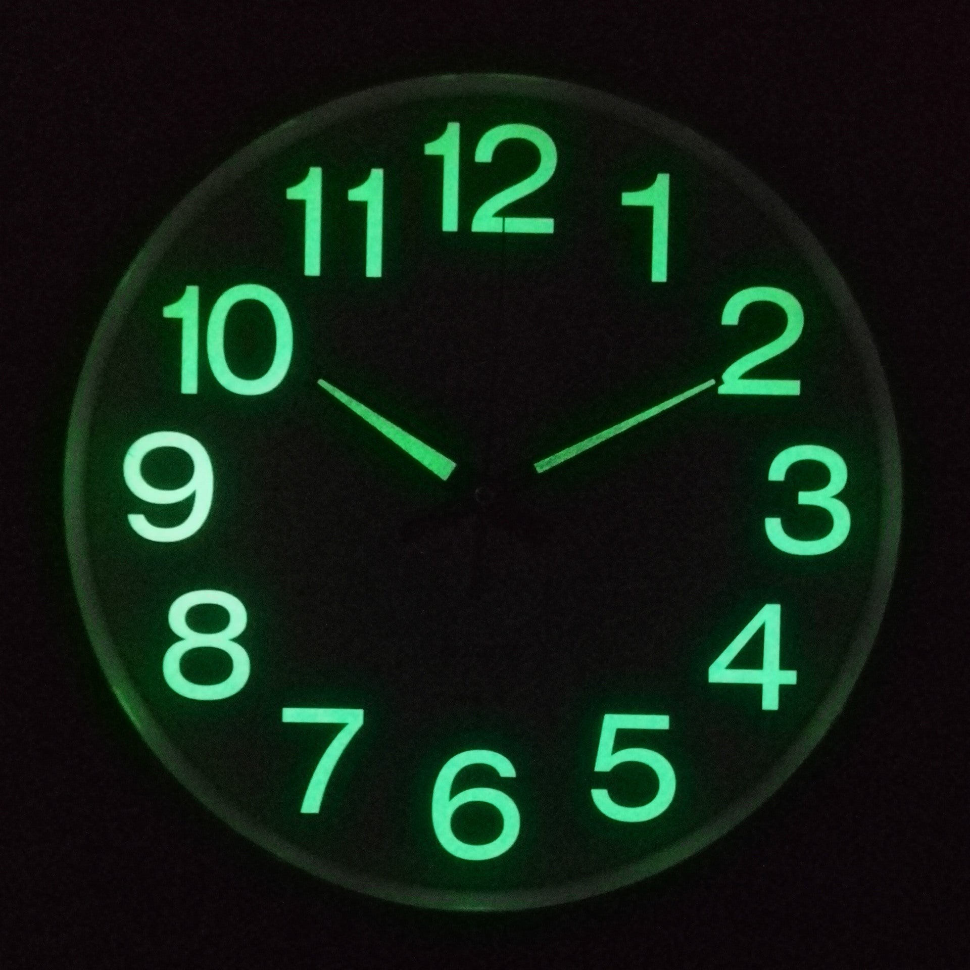 Silent Classroom Clock 30 cm - Silent & Illuminated Time