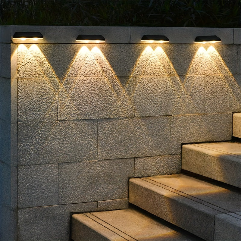 SolarShine Wall Lamp - Colorful Solar LED Outdoor Lighting