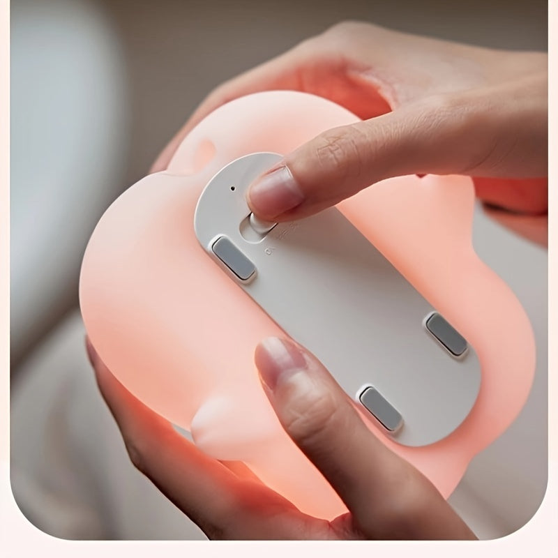 PiggyGlow – Adorable Pink LED Night Light for Kids