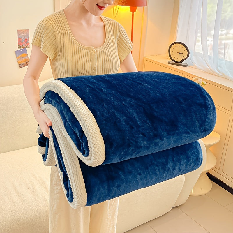 LuxuryFleece – Double-Sided Blanket for Ultimate Comfort