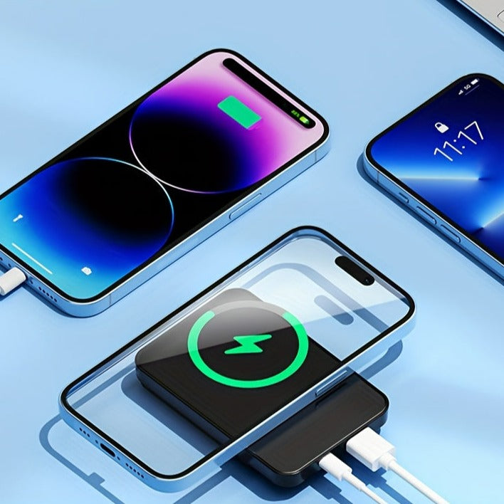 PowerMag - Compact Magnetic Power Bank for Blazing-Fast Charging