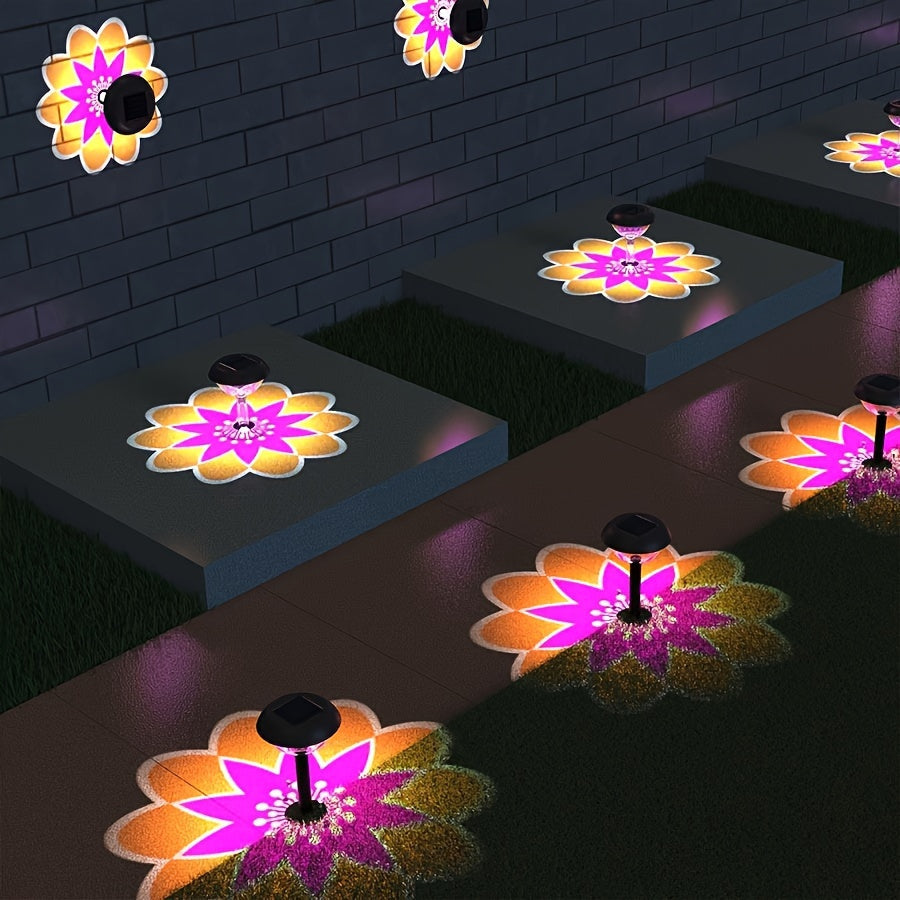 SolarBloom Light – Solar Table Lamp with Flower Glow