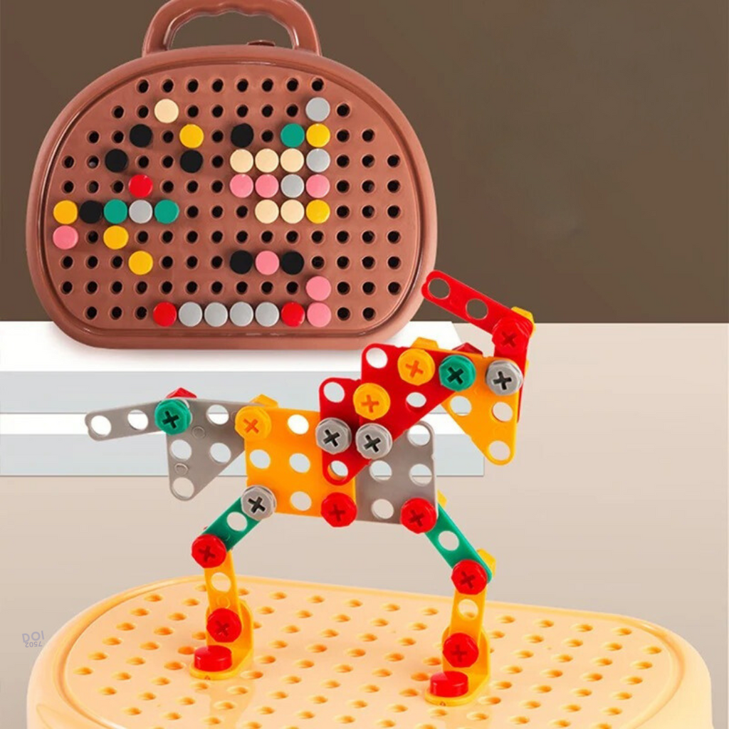 ToolMaster Kids – Creative Toolbox with Mini Drill