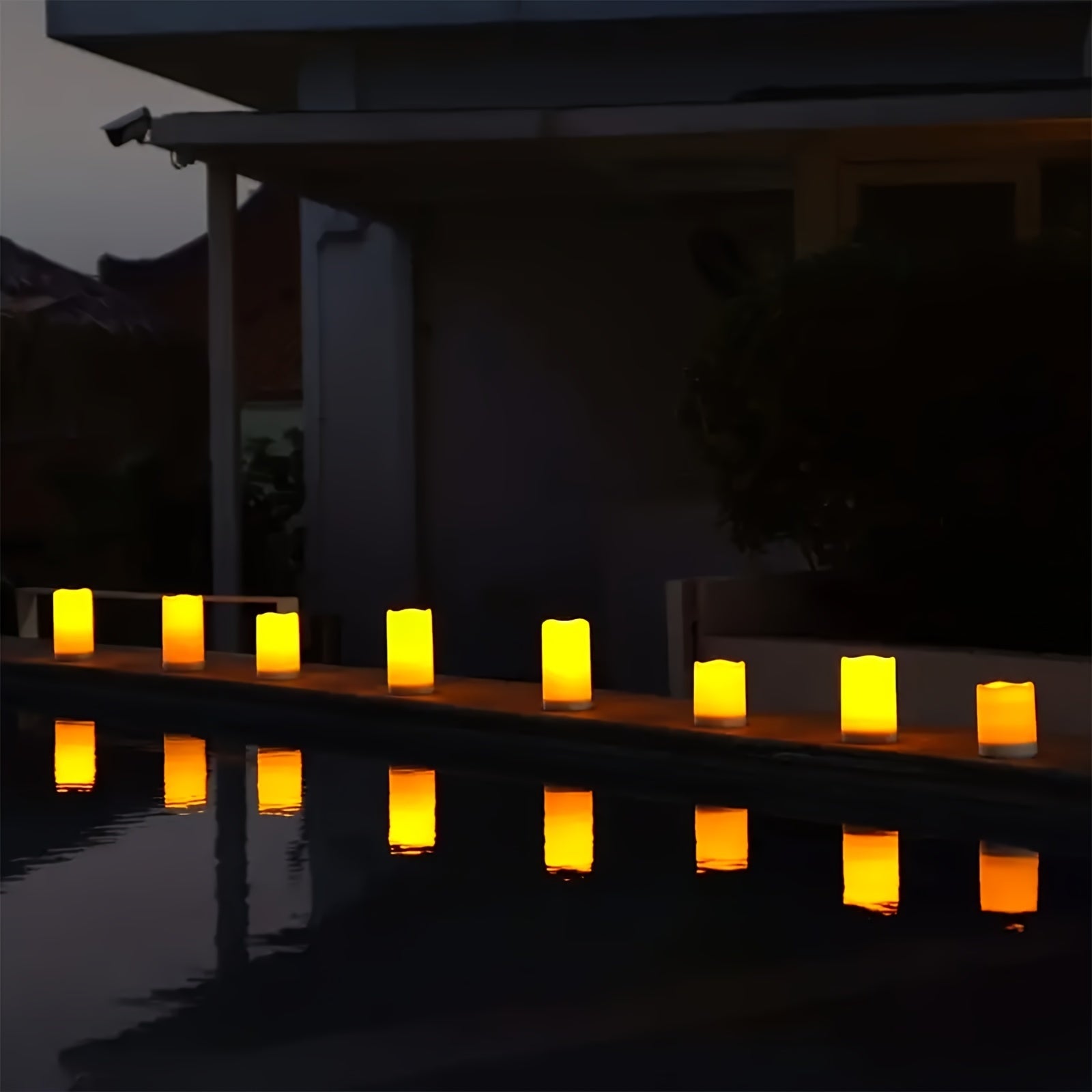FlameFree - Waterproof LED Candle Set with Remote Control