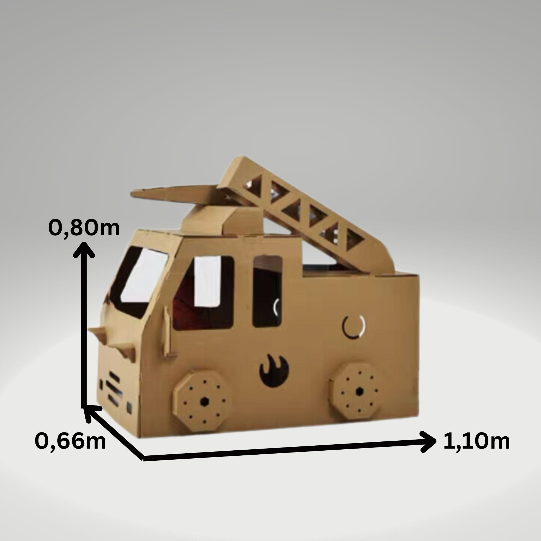 Montessori Creative Cardboard Set - DIY Figures Building and Playing