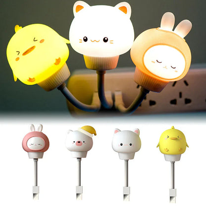 CuddleLight – Cozy Night Light with Timer Function