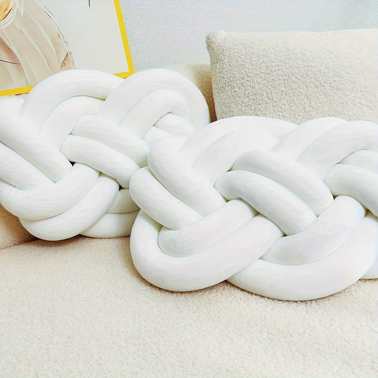 ComfortCloud Cushions - Luxury Plush Cushions with Button Design