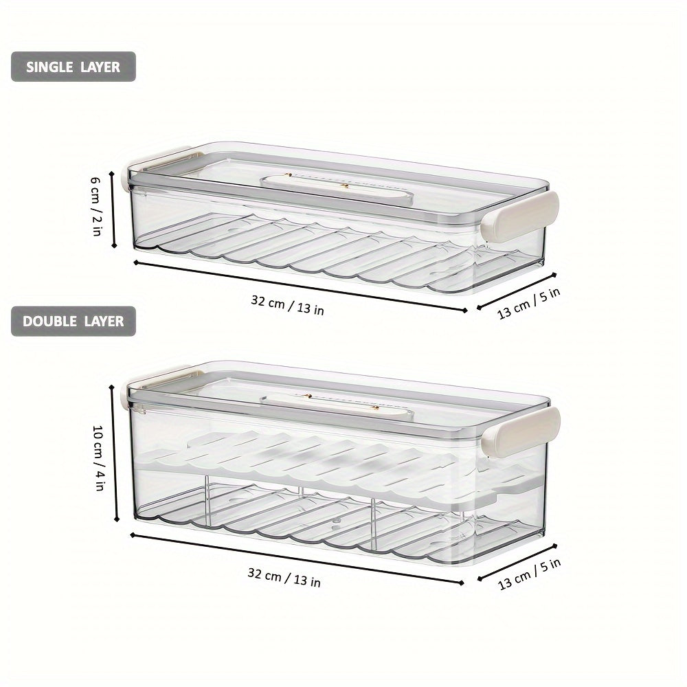 FreshGuard - Elegant Food-Safe Refrigerator Organizer