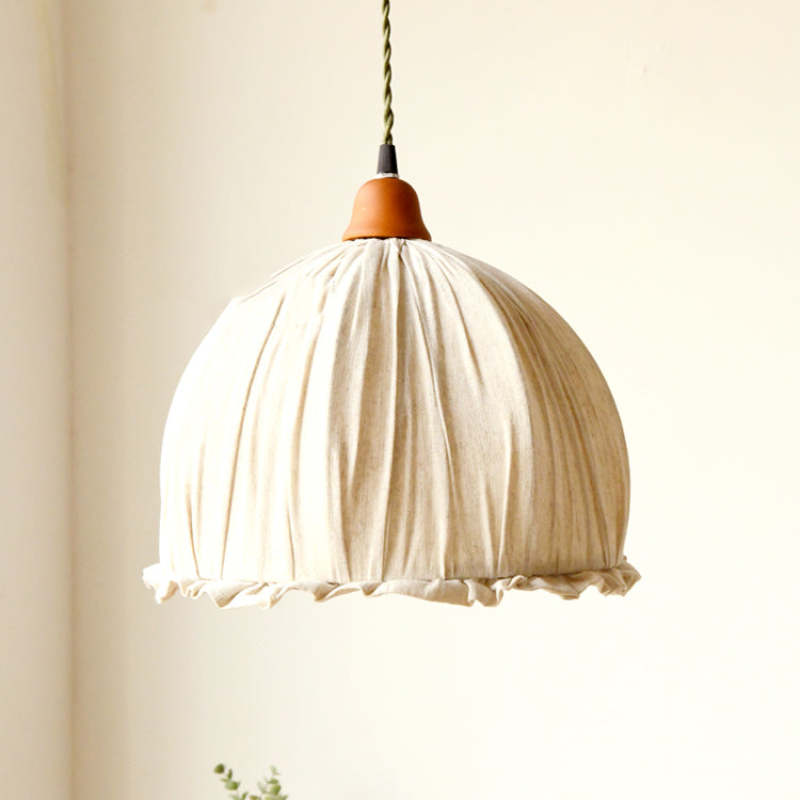 EcoChic Pendant - Stylish Scandinavian Fabric Pendant Lamp