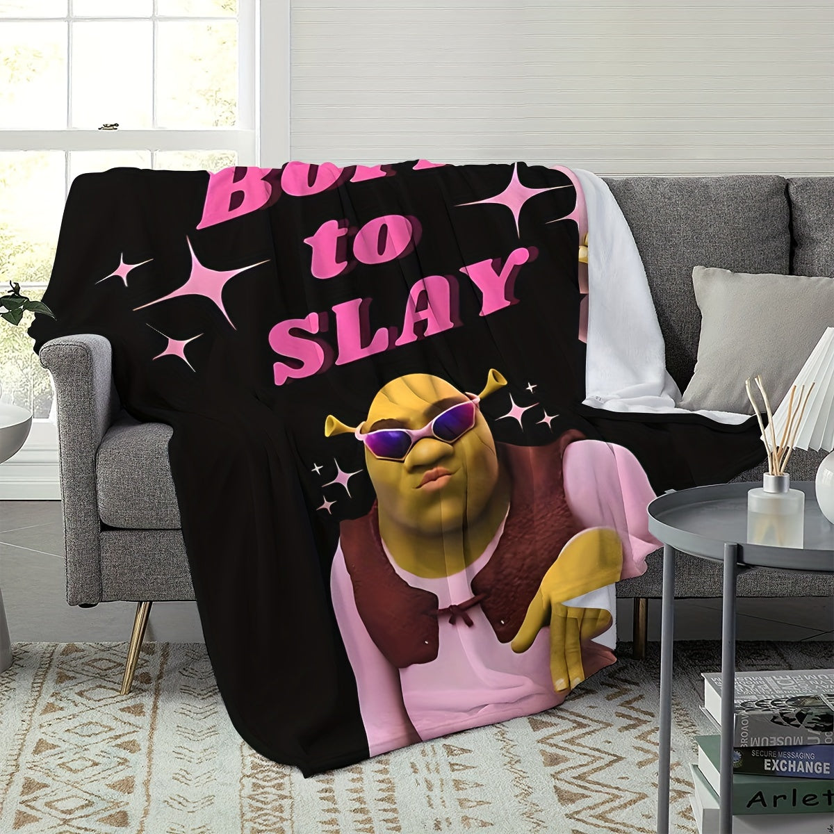 Born to Slay - Anime Flannel Blanket for Fans