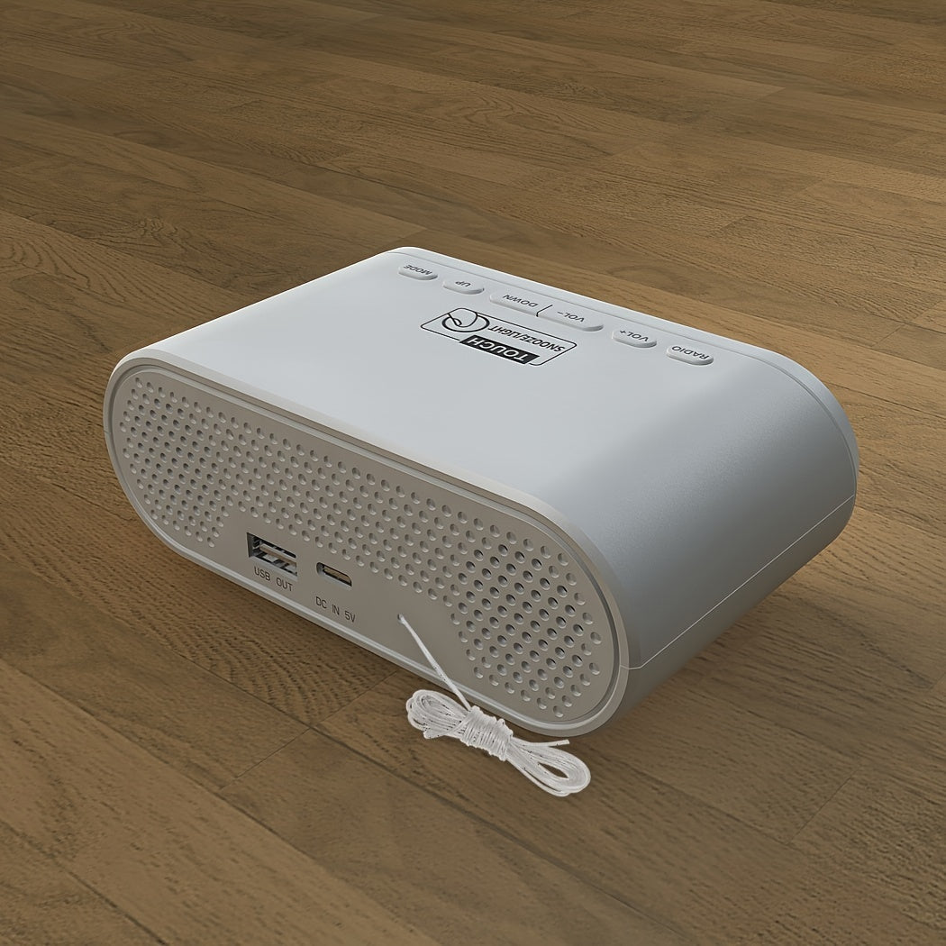 TimeGlow Alarm Clock – LED Digital Radio with Snooze