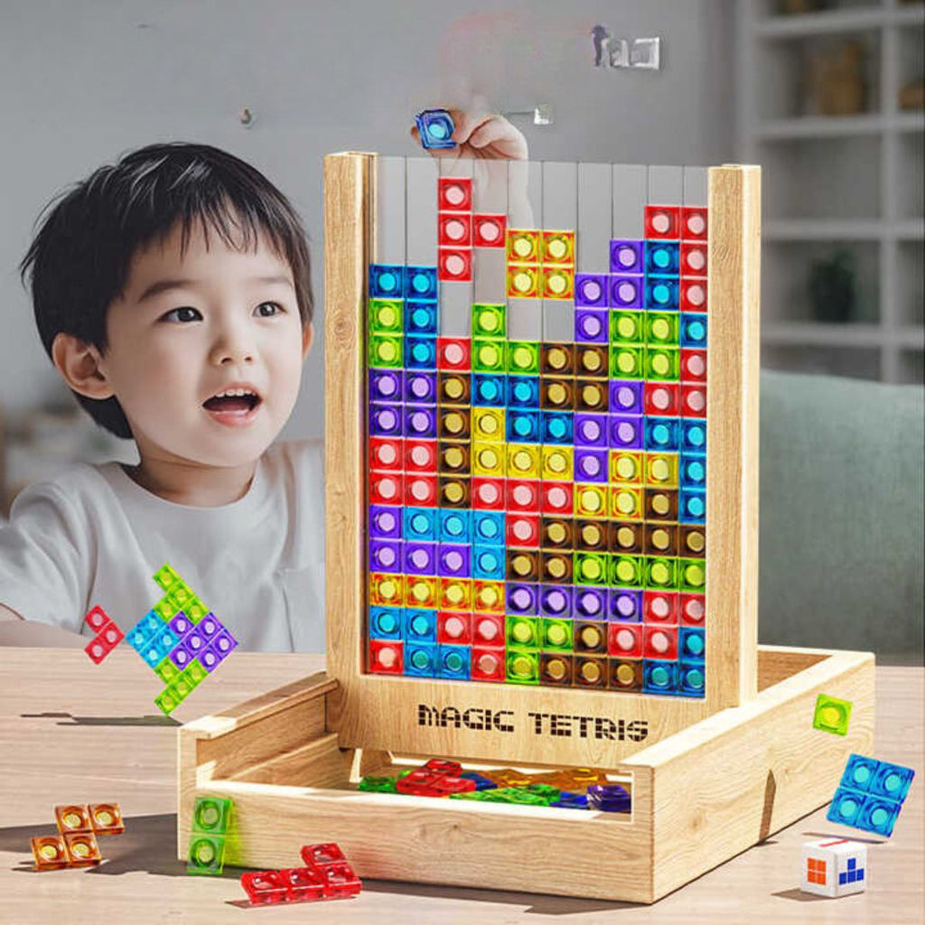 TetrisWood Game – Sustainable Family Fun