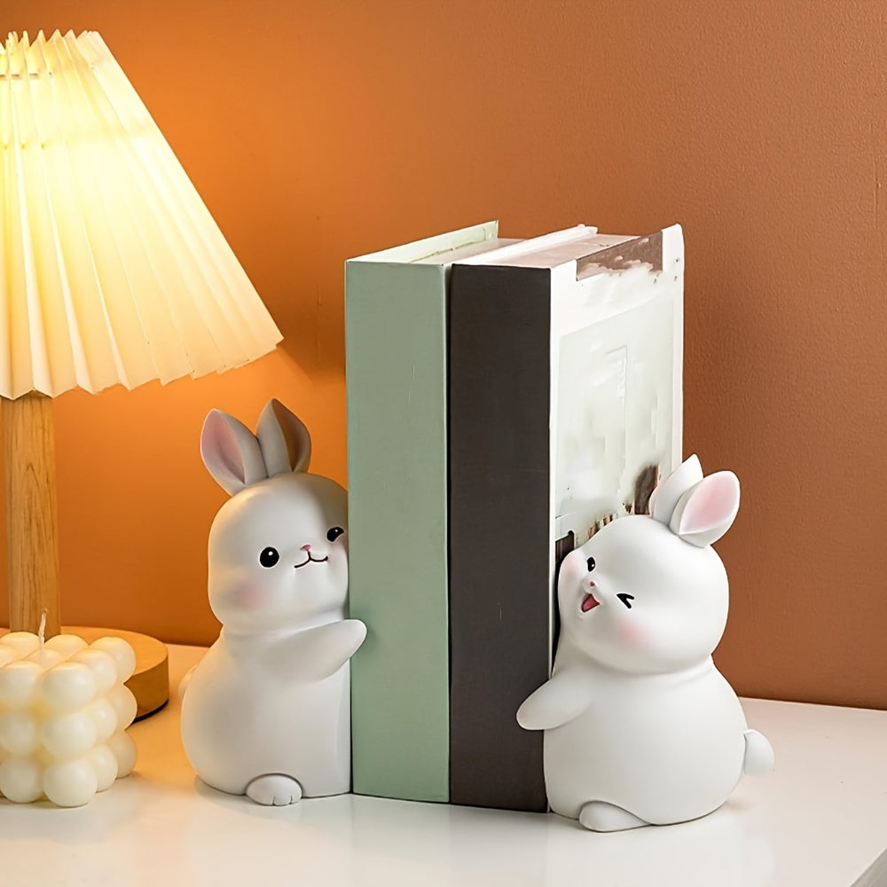 BunnyBookends – Playful Rabbit-Themed Bookends