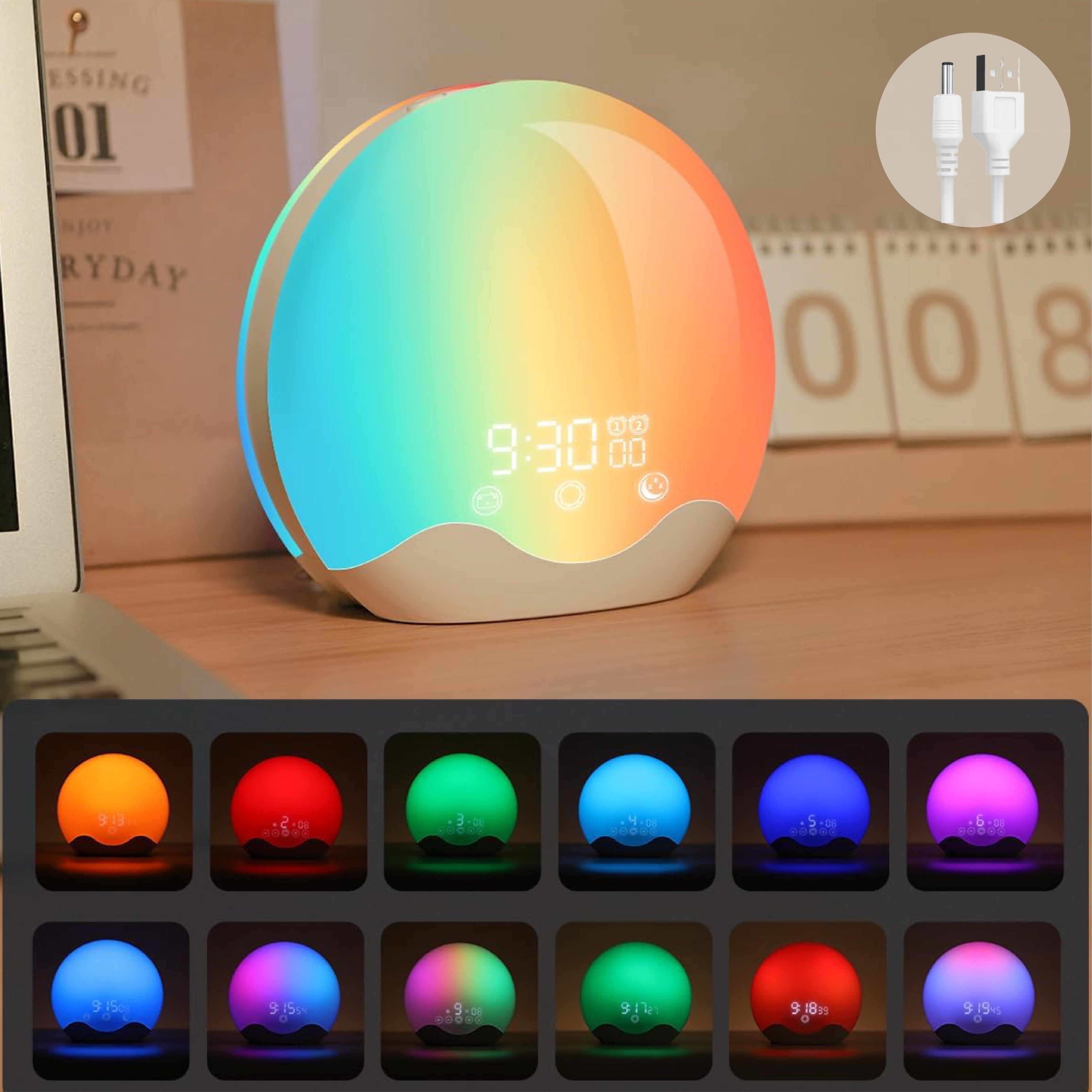 HaloLight - Luxury Sunrise Alarm Clock with Touch Function