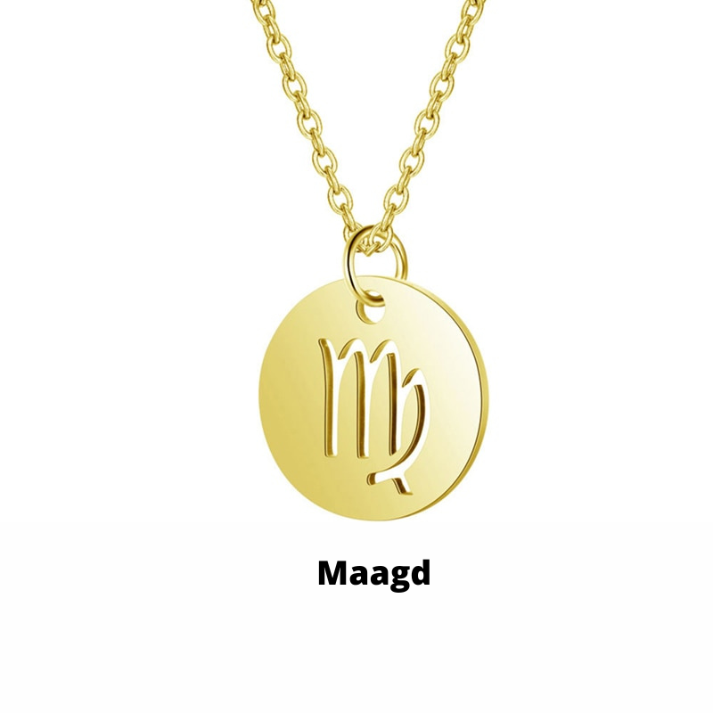 Zodiac Necklace | Durable Stainless Steel, Stays Radiant!