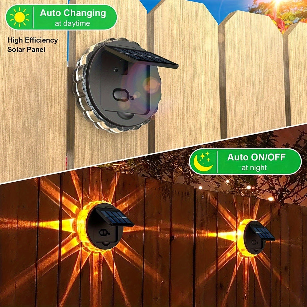 SolarGlow Lights – Set of 4 Solar-Powered LED Outdoor Lights