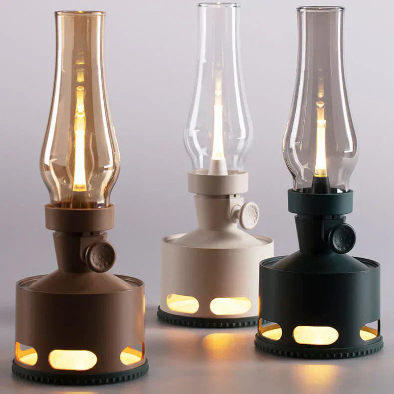 NostalgiaLamp - Vintage LED Lantern for Atmospheric Evenings