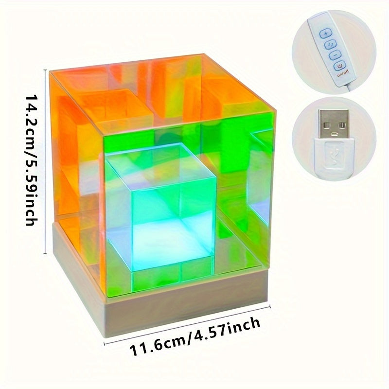 LumiLuxe - Adjustable LED Table Lamp with 3 Colors