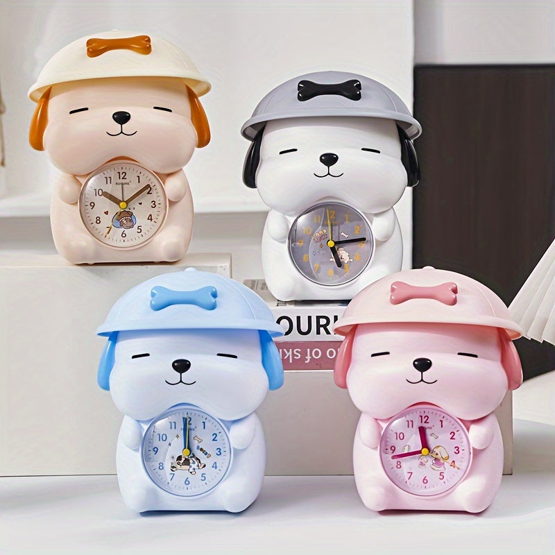 PuppyTime Clock – Cute Dog Alarm Clock for Room