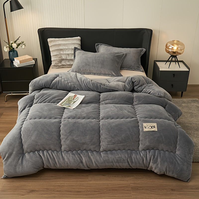 Luxury Milk Fleece Winter Duvet for Optimal Comfort