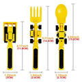 ConstructoFork - Tough Kids' Cutlery Set for Building