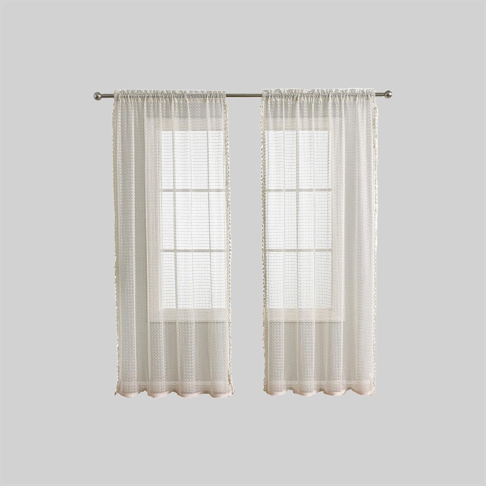NatureGlow Curtains - Luxury Blackout Curtains in Beige