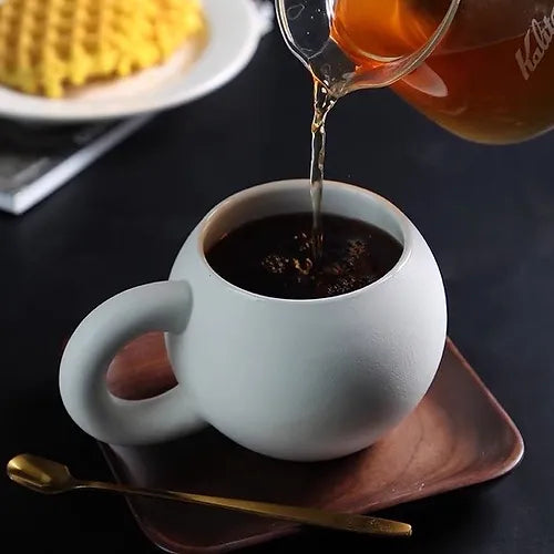Stella Cup – Luxury Geometric Porcelain Cup