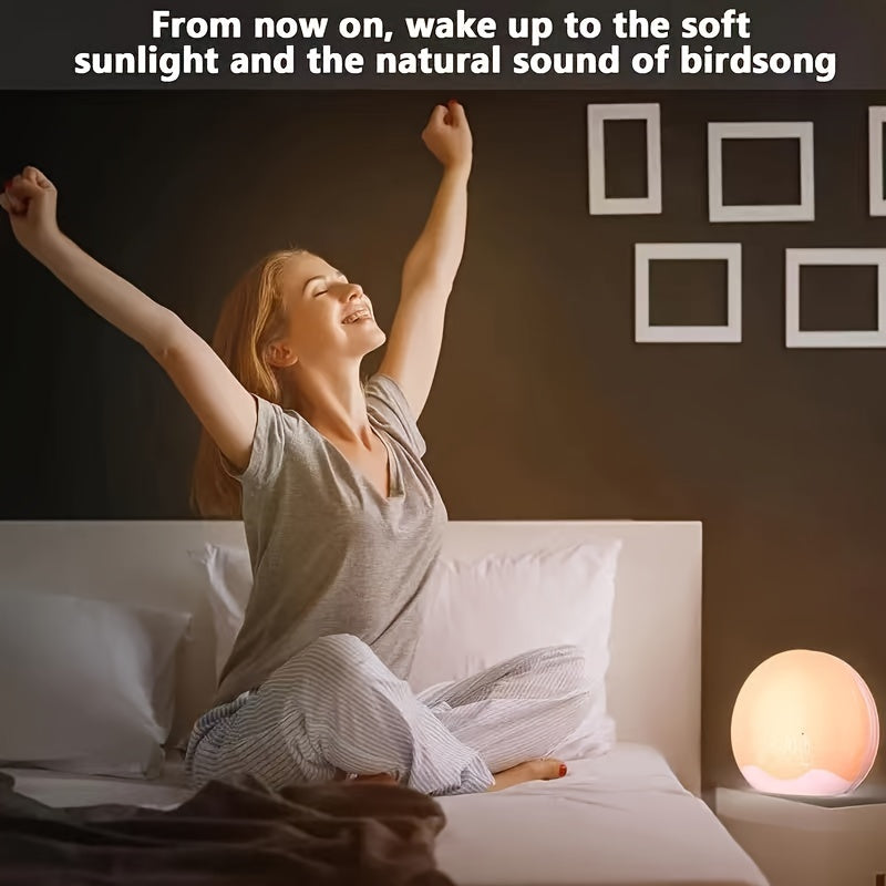 HaloRise Lamp - Touch Control Sunrise & Night Light