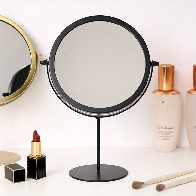 VintageGlow – Adjustable Make-up Mirror with Iron Frame