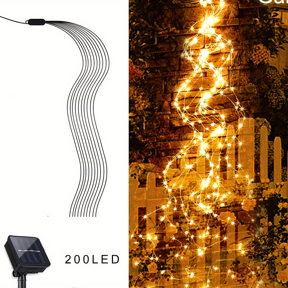 SolarTree - Stylish Solar Tree Lamp with LED